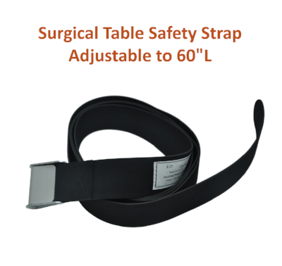 154-3  Body & Leg Surgical Table Strap: Adjustable to 60 Long – Coulmed  Products
