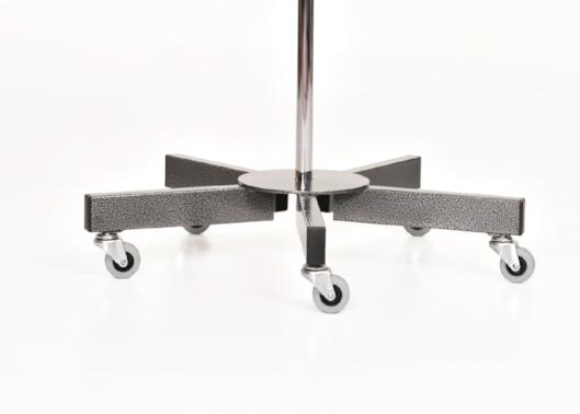 10.9' Chrome Plated Steel Heavy Duty Stand w/ Leveling Leg