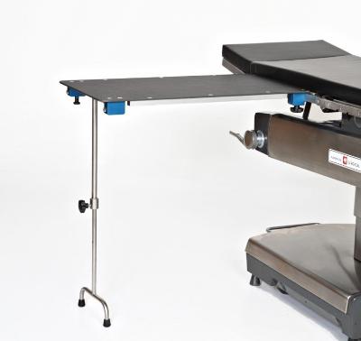 AC2201-2 Rectangle Phenolic Arm & Hand Surgery Table with Double Tee Foot