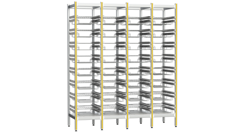 Sterirack Sterile Tray Storage - Four Bay