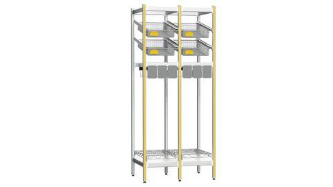 Sterirack Catheter Storage Unit - Custom Elevation