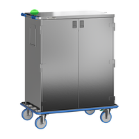 CC-5204 - Double Door Closed Case Cart