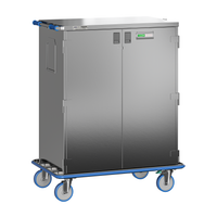 CC-5204 - Double Door Closed Case Cart