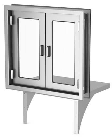 Pass Thru Windows - 37 1/2"W x 34 1/2"L (shelf included)