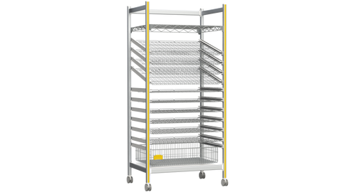 Sterirack Suture Carts - 38"W x 24"D x 79"H