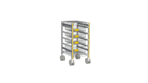 Sterirack Trolleys - 37"W x 24"D x 59"H