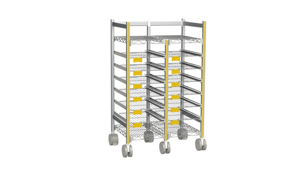 Sterirack Trolleys - 27"W x 16"D x 41"H