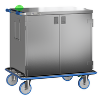 CC-5212 - Two Door Closed Case Cart