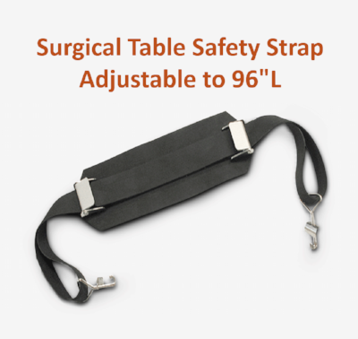 154-2  Body & Leg Surgical Table Strap: Adjustable to 48 Long – Coulmed  Products