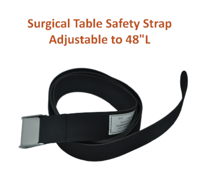 154-2 | Body & Leg Surgical Table Strap: Adjustable to 48" Long