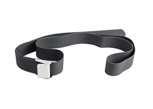 156-3 Body and Leg Patient Restraint Strap, Two Piece Construction, Airplane Style Buckle, Adjustable to 60”