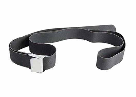 156-2 Body and Leg Patient Restraint Strap, Two Piece Construction, Airplane Style Buckle, Adjustable to 40”