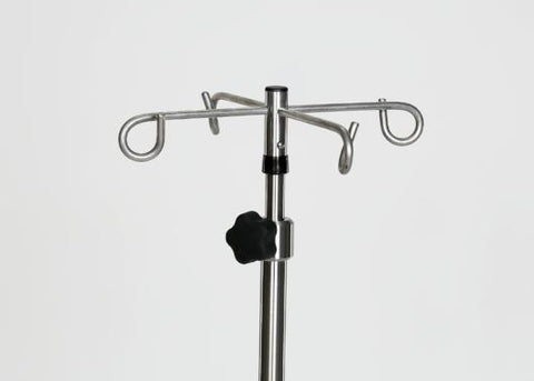 Stainless Steel 6-leg Spider IV Pole | 4-Hook Top