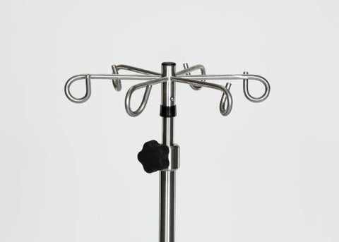 Stainless Steel 6-leg Spider IV Pole | 6-Hook Top