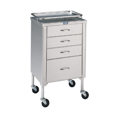 AC250 | Anesthesia Cabinet with Wheels & Removable Top Tray