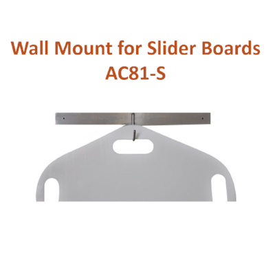 AC81-S | Wall Mount Rack for Patient Slider Boards