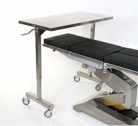 Over-The-Top Height Adjustable Instrument Table